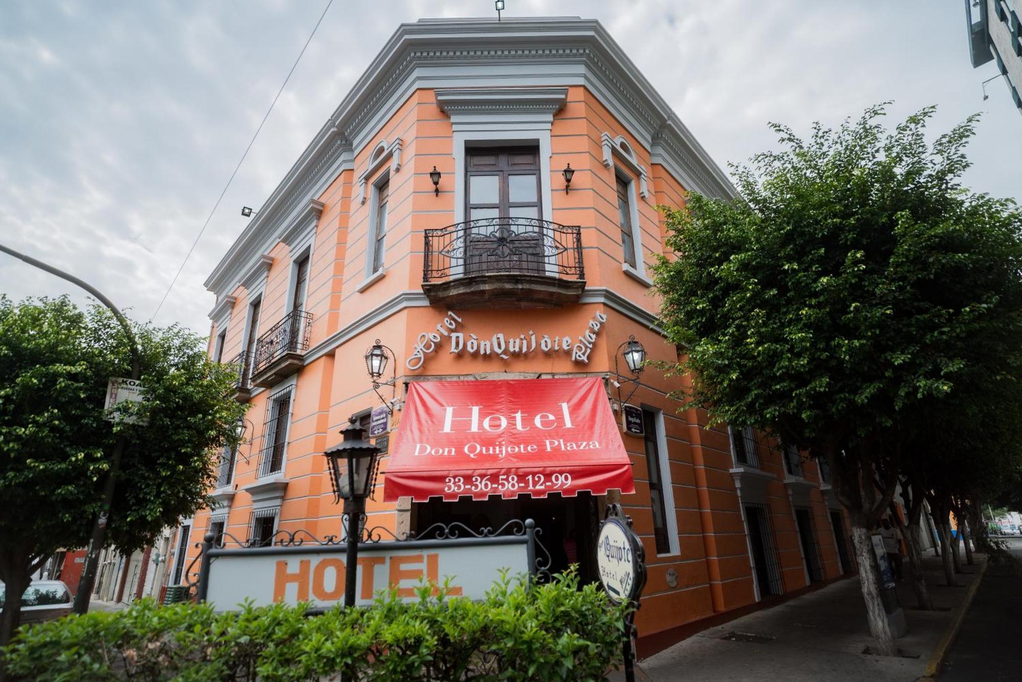 Hotel Don Quijote Plaza - Guadalajara Centro Historico Eksteriør bilde